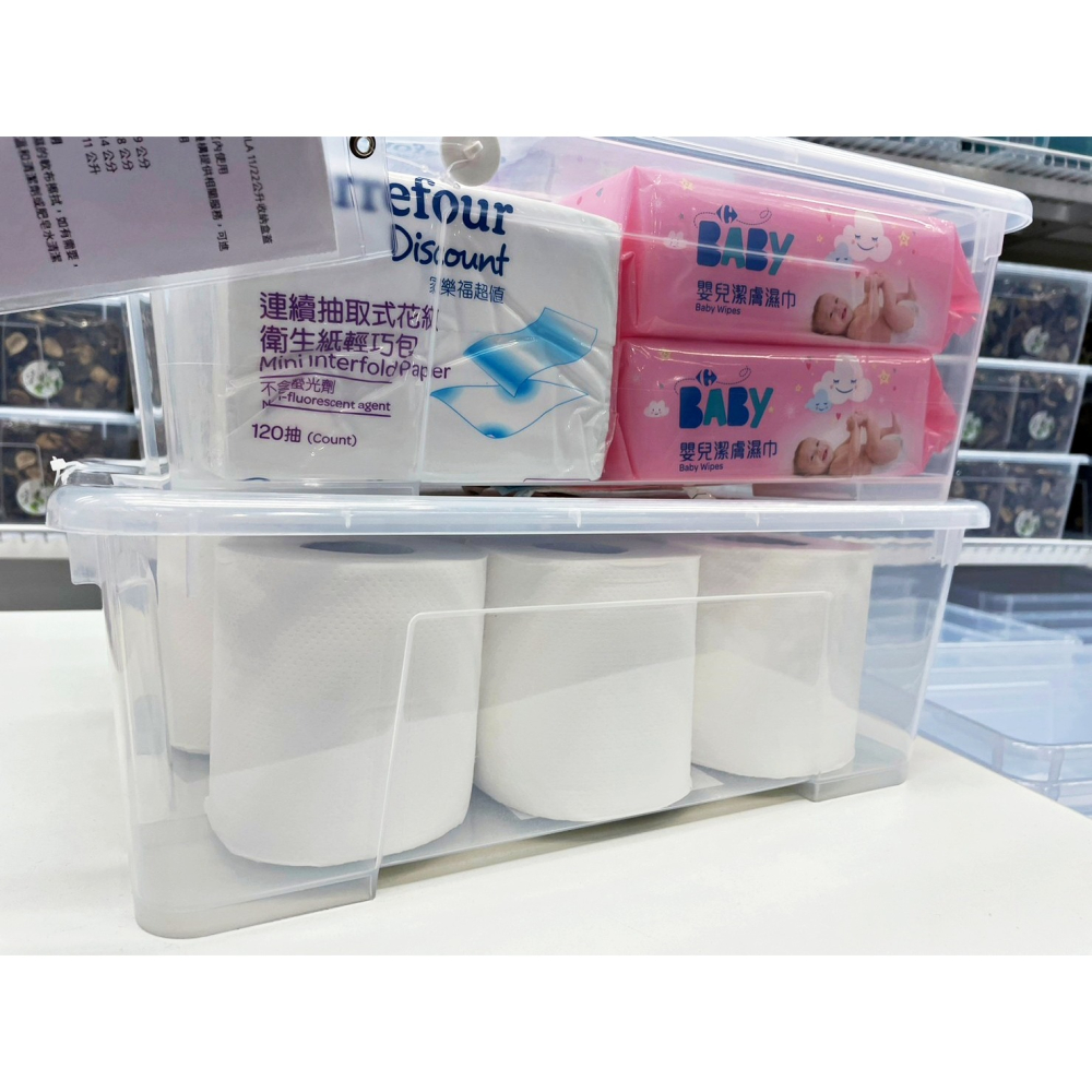 【竹代購】IKEA宜家家居 熱銷商品 CP值高 SAMLA 附蓋收納盒 透明收納盒 簡約收納盒 儲物盒 置物箱 置物盒-細節圖5