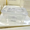 【竹代購】IKEA宜家家居 熱銷商品 CP值高 SAMLA 附蓋收納盒 透明收納盒 簡約收納盒 儲物盒 置物箱 置物盒-規格圖11