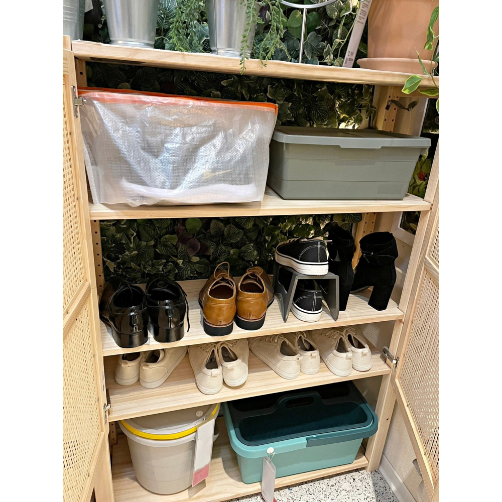 【竹代購】IKEA宜家家居 熱銷商品 CP值高 MURVEL SKOSTALL 鞋架 簡易型 鞋子收納架 收納架 鞋架-細節圖8