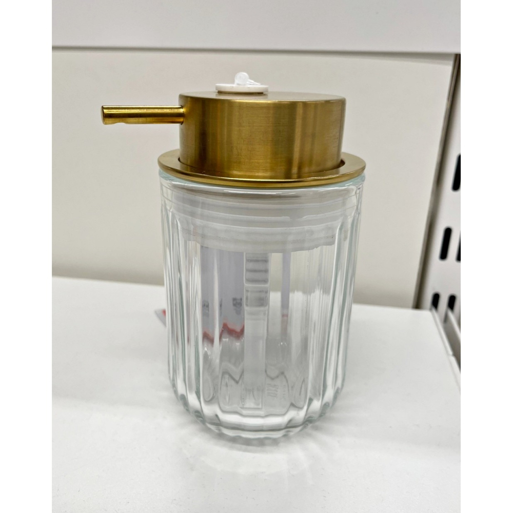 【竹代購】IKEA宜家家居 SILVTJÄRN 洗手乳瓶 收納盒 牙刷架 漱口杯 飾品盒 質感 乳液瓶 液體瓶 華麗-細節圖2