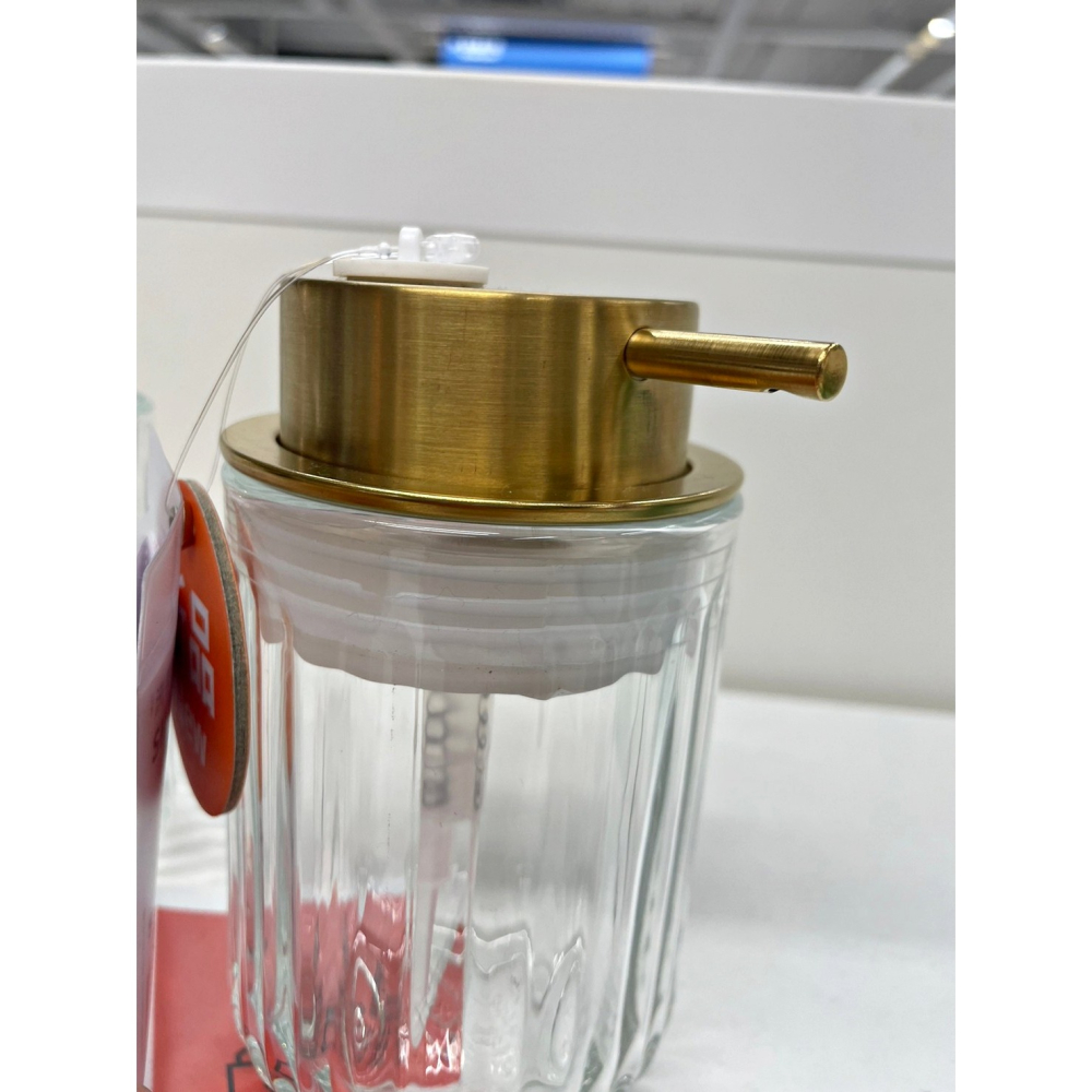 【竹代購】IKEA宜家家居 SILVTJÄRN 洗手乳瓶 收納盒 牙刷架 漱口杯 飾品盒 質感 乳液瓶 液體瓶 華麗-細節圖3