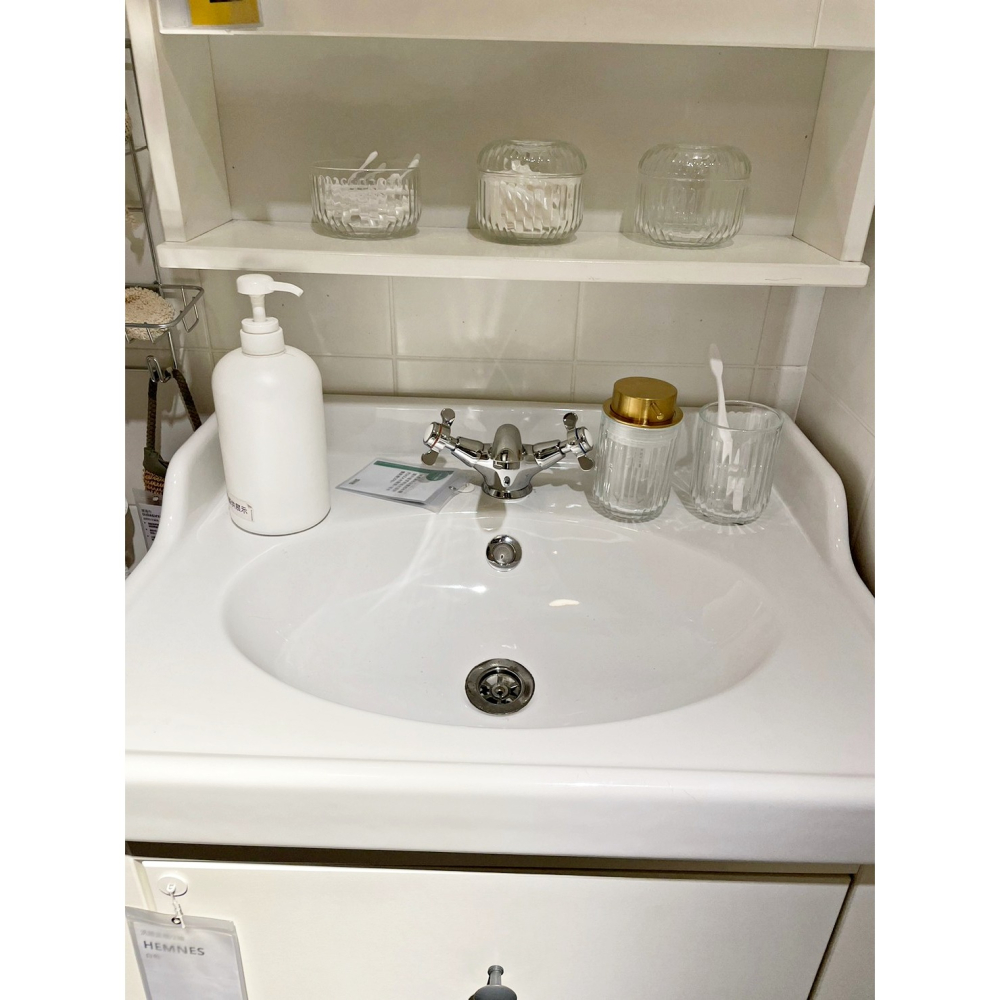 【竹代購】IKEA宜家家居 SILVTJÄRN 洗手乳瓶 收納盒 牙刷架 漱口杯 飾品盒 質感 乳液瓶 液體瓶 華麗-細節圖8