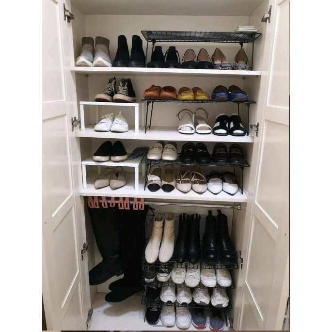 【竹代購】IKEA生活家居 熱銷商品 高CP值 簡易型 鞋子收納架 收納架 鞋架 GREJIG 簡易收納架 放鞋架-細節圖6