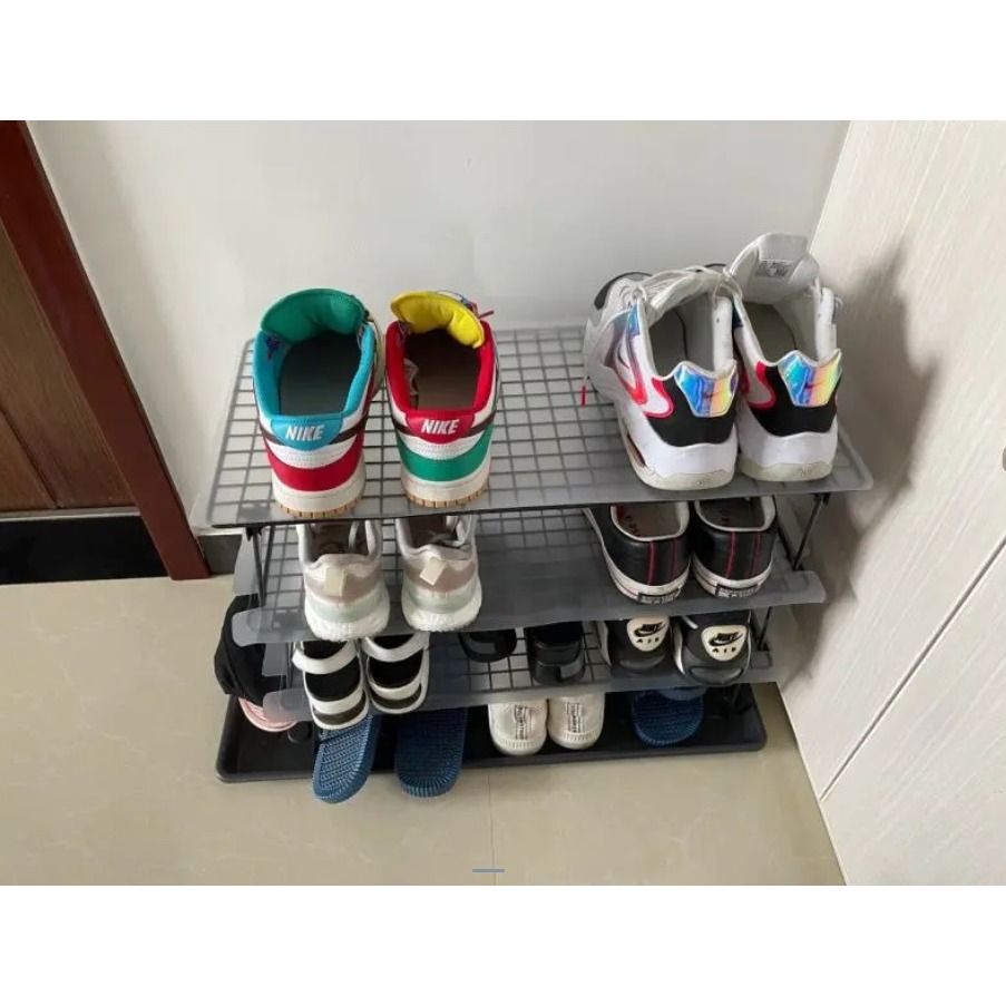 【竹代購】IKEA生活家居 熱銷商品 高CP值 簡易型 鞋子收納架 收納架 鞋架 GREJIG 簡易收納架 放鞋架-細節圖8