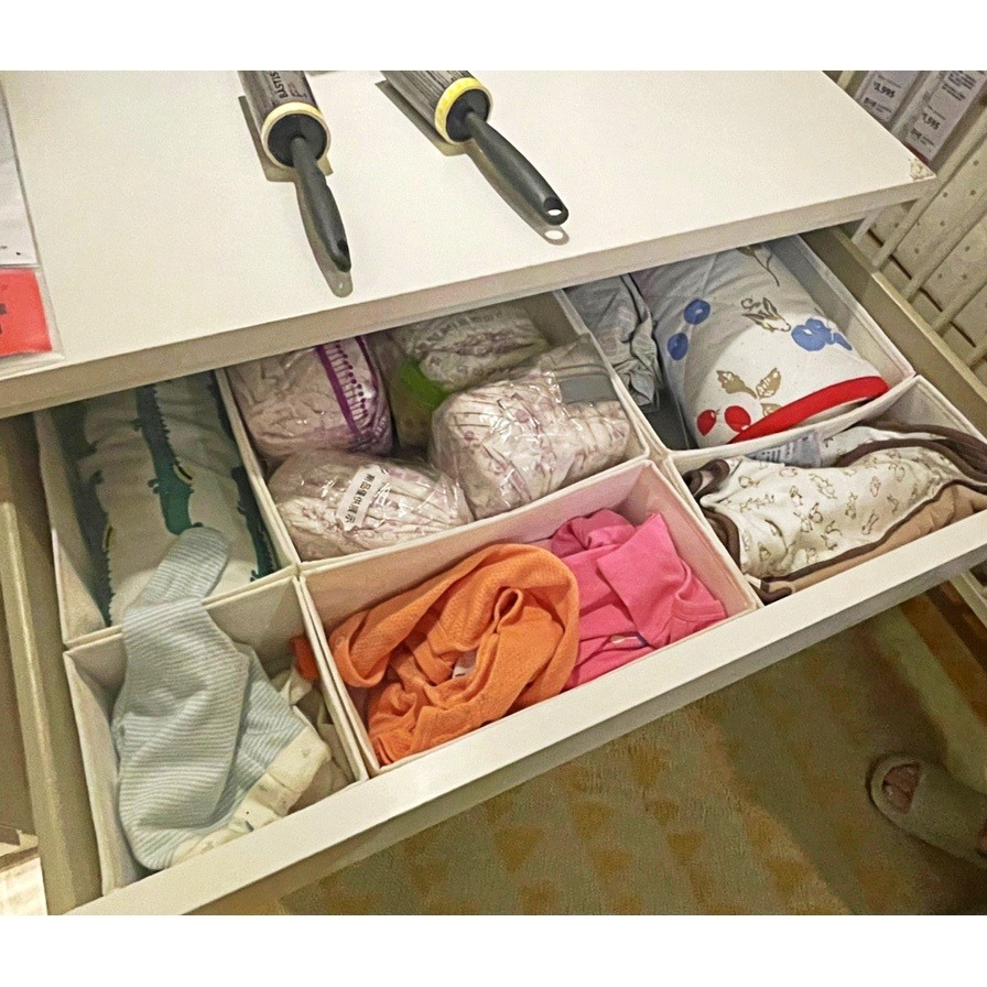 【竹代購】IKEA宜家家居 SKUBB 收納盒系列 衣物收納盒 居家收納盒 換季收納盒 6件組 抽屜收納 分類格-細節圖7
