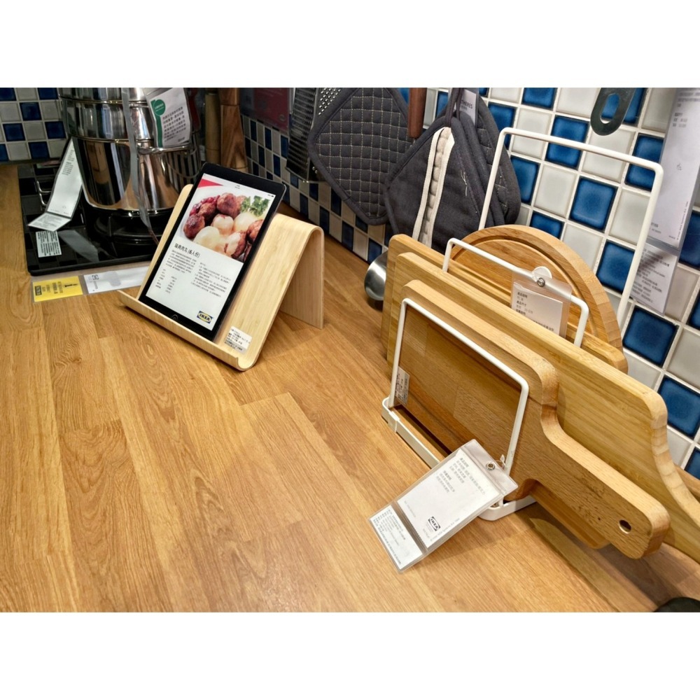 IKEA 代購 BESTÅENDE 砧板架 鍋蓋架 置物架 廚房置物架 砧板 廚房 沾板架 砧板收納架 菜板架-細節圖6