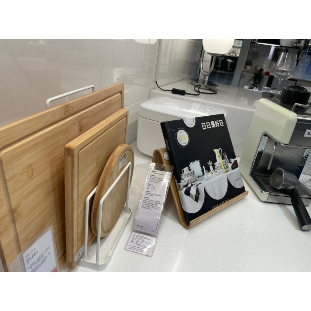 IKEA 代購 BESTÅENDE 砧板架 鍋蓋架 置物架 廚房置物架 砧板 廚房 沾板架 砧板收納架 菜板架-細節圖7