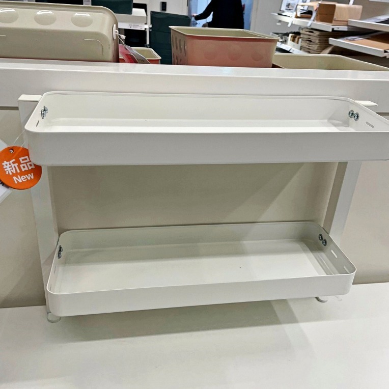 【小竹代購】IKEA宜家家居 熱銷商品 VATTENKAR 桌面層架 收納層架 文具收納架 辦公室收納 收納架 桌上收納-細節圖7