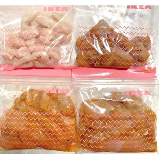 IKEA 代購 夾鏈袋 收納袋 保鮮袋 密封袋 衣物收納袋 食物夾鏈袋 夾鏈袋食物 雙層保鮮袋 食物保鮮袋 雙層夾鏈袋-細節圖2