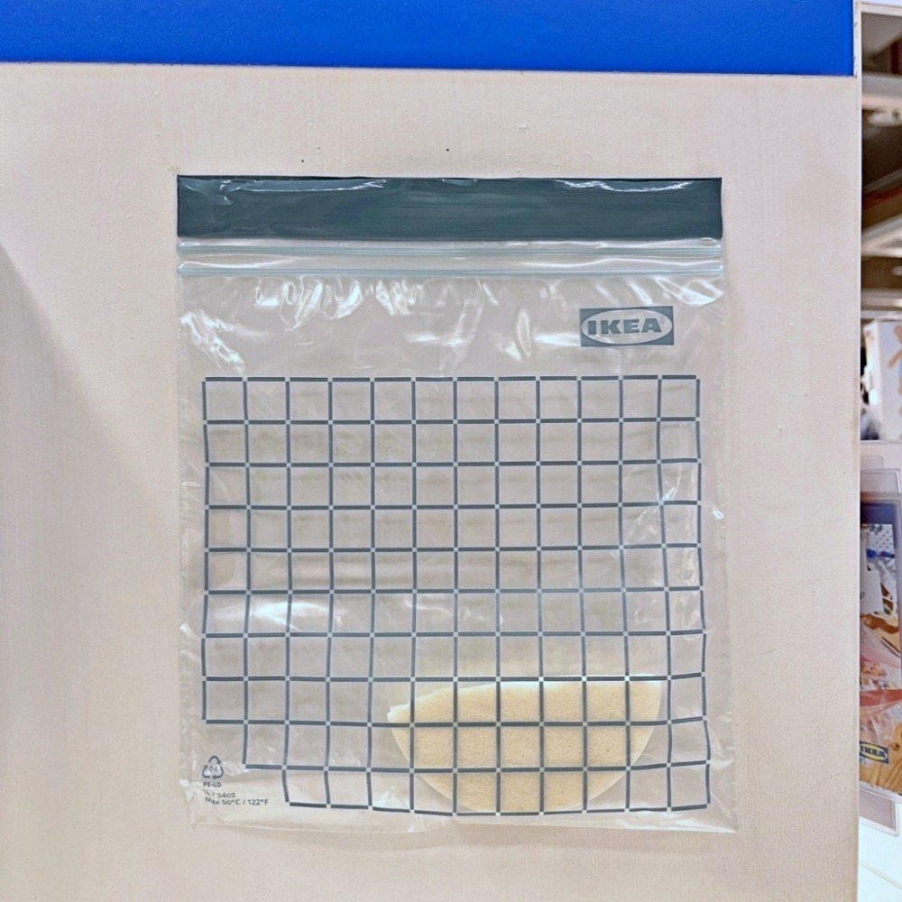IKEA 代購 夾鏈袋 收納袋 保鮮袋 密封袋 衣物收納袋 食物夾鏈袋 夾鏈袋食物 雙層保鮮袋 食物保鮮袋 雙層夾鏈袋-規格圖11