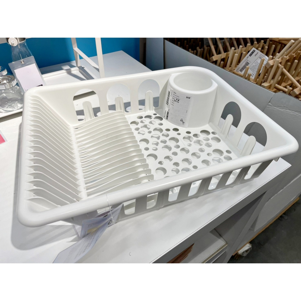 【竹代購】IKEA宜家家居 碗盤瀝乾架 瀝水架 碗盤收納架 廚房收納 餐具瀝乾 放置架 馬克杯瀝水 餐盤瀝水 置物架-細節圖8