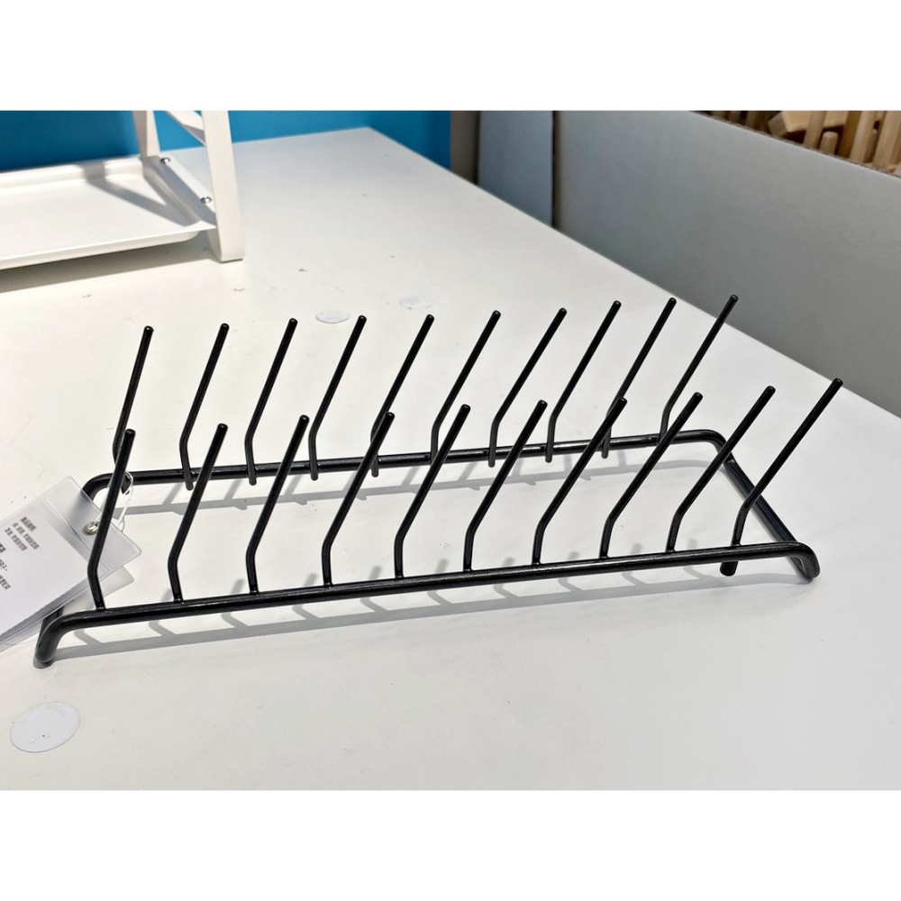 【竹代購】IKEA宜家家居 RINNIG系列 置盤架 瀝水架 洗手乳瓶 瓶裝 雙面碗盤瀝乾架 廚具架 餐具架 菜瓜布架-細節圖6