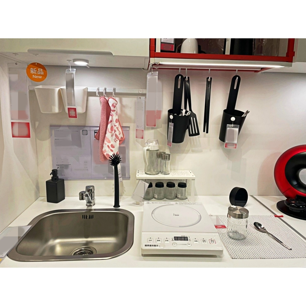 【竹代購】IKEA宜家家居 RINNIG系列 置盤架 瀝水架 洗手乳瓶 瓶裝 雙面碗盤瀝乾架 廚具架 餐具架 菜瓜布架-細節圖11