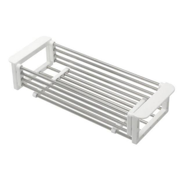 【竹代購】正品代購 nitori宜得利家居 水槽伸縮置物籃 置物架 廚房用品 瀝乾架 晾乾架 餐盤瀝水架 蔬果瀝乾架-細節圖2