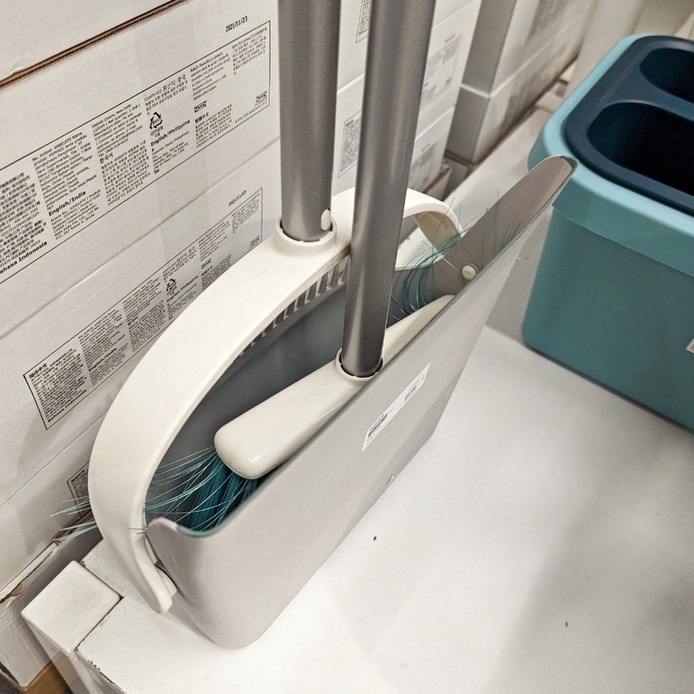 【竹代購】IKEA宜家家居 PEPPRIG 畚箕掃把組 畚斗 清潔用具 掃除用具組 掃把 收納式 掃把組 摺疊式-細節圖4