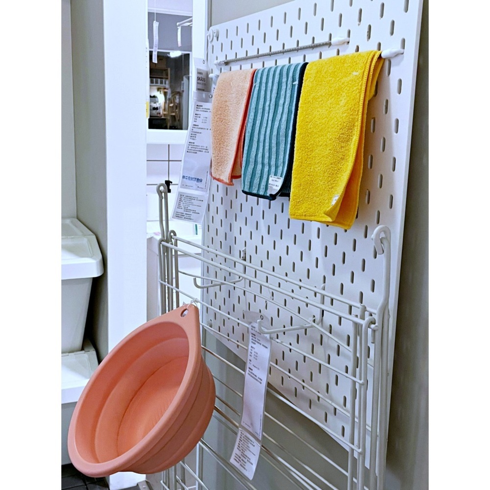 IKEA 代購 SKADIS 收納 洞洞板 置物架 洞洞板配件 玄關 辦公室 桌上洞洞板 留言板 收納壁板 壁板 多功能-細節圖8