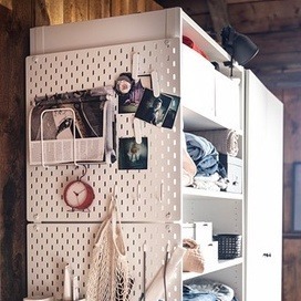 IKEA 代購 SKADIS 收納 洞洞板 置物架 洞洞板配件 玄關 辦公室 桌上洞洞板 留言板 收納壁板 壁板 多功能-細節圖9