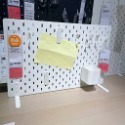 IKEA 代購 SKADIS 收納 洞洞板 置物架 洞洞板配件 玄關 辦公室 桌上洞洞板 留言板 收納壁板 壁板 多功能-規格圖11