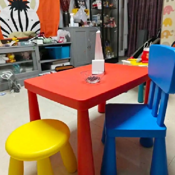 【小竹代購】IKEA宜家家居 熱銷商品 MAMMUT 兒童椅凳 小椅子 凳子 塑膠椅凳 圓凳 矮凳 學習椅 戶外室內-細節圖4
