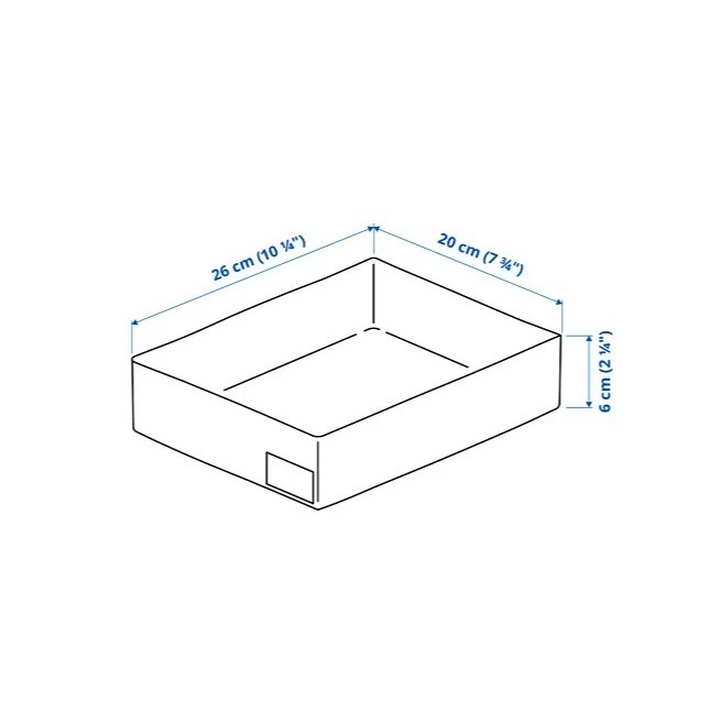【竹代購】 IKEA宜家家居 STUK 分格收納盒 衣物分類格 衣物收納盒 小物收納 內衣褲收納 襪子分類 貼身收納盒-細節圖6