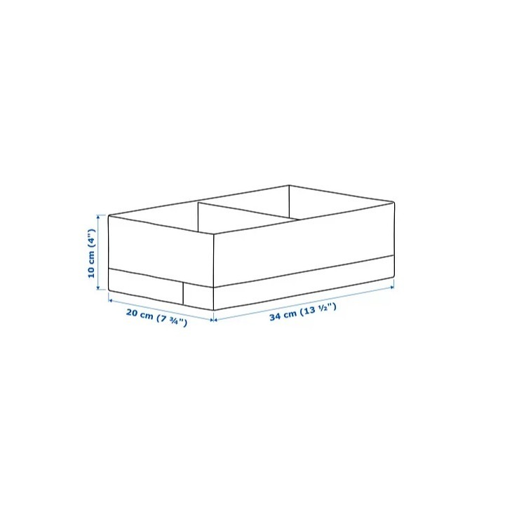 【竹代購】 IKEA宜家家居 STUK 分格收納盒 衣物分類格 衣物收納盒 小物收納 內衣褲收納 襪子分類 貼身收納盒-細節圖7