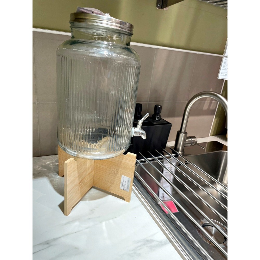 【小竹代購】IKEA 宜家家居 附龍頭飲料罐架  飲料罐鐵架 派對用 餐廳用 不鏽鋼 鐵架 VARDAGEN-細節圖10