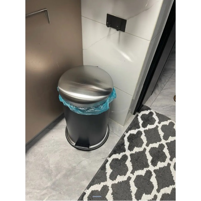 【竹代購】 IKEA宜家家居 MJÖSA 腳踏式垃圾桶 質感 有緩衝 附內桶 靜音 廚房垃圾桶 辦公室垃圾桶 大容量-細節圖4