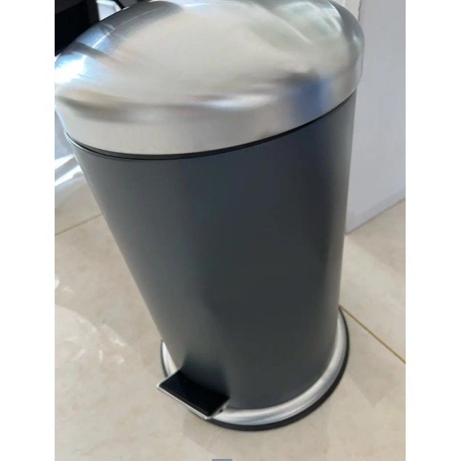 【竹代購】 IKEA宜家家居 MJÖSA 腳踏式垃圾桶 質感 有緩衝 附內桶 靜音 廚房垃圾桶 辦公室垃圾桶 大容量-細節圖9