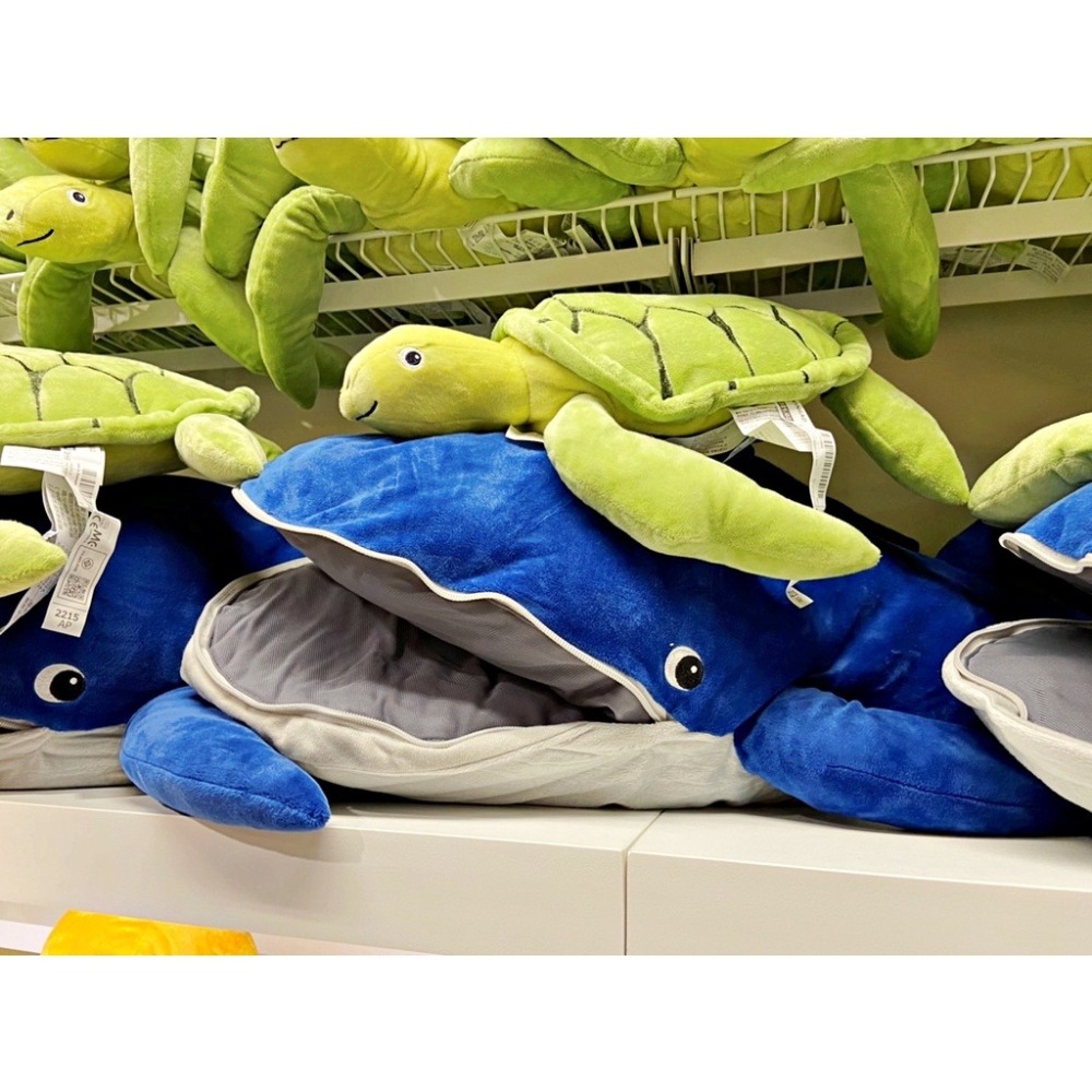 【竹代購】IKEA 宜家家居 海洋系列 填充玩偶 海豚 章魚 藍鯨 烏龜 填充娃娃 絨毛娃娃 海洋生物 玩偶 填充玩具-細節圖5