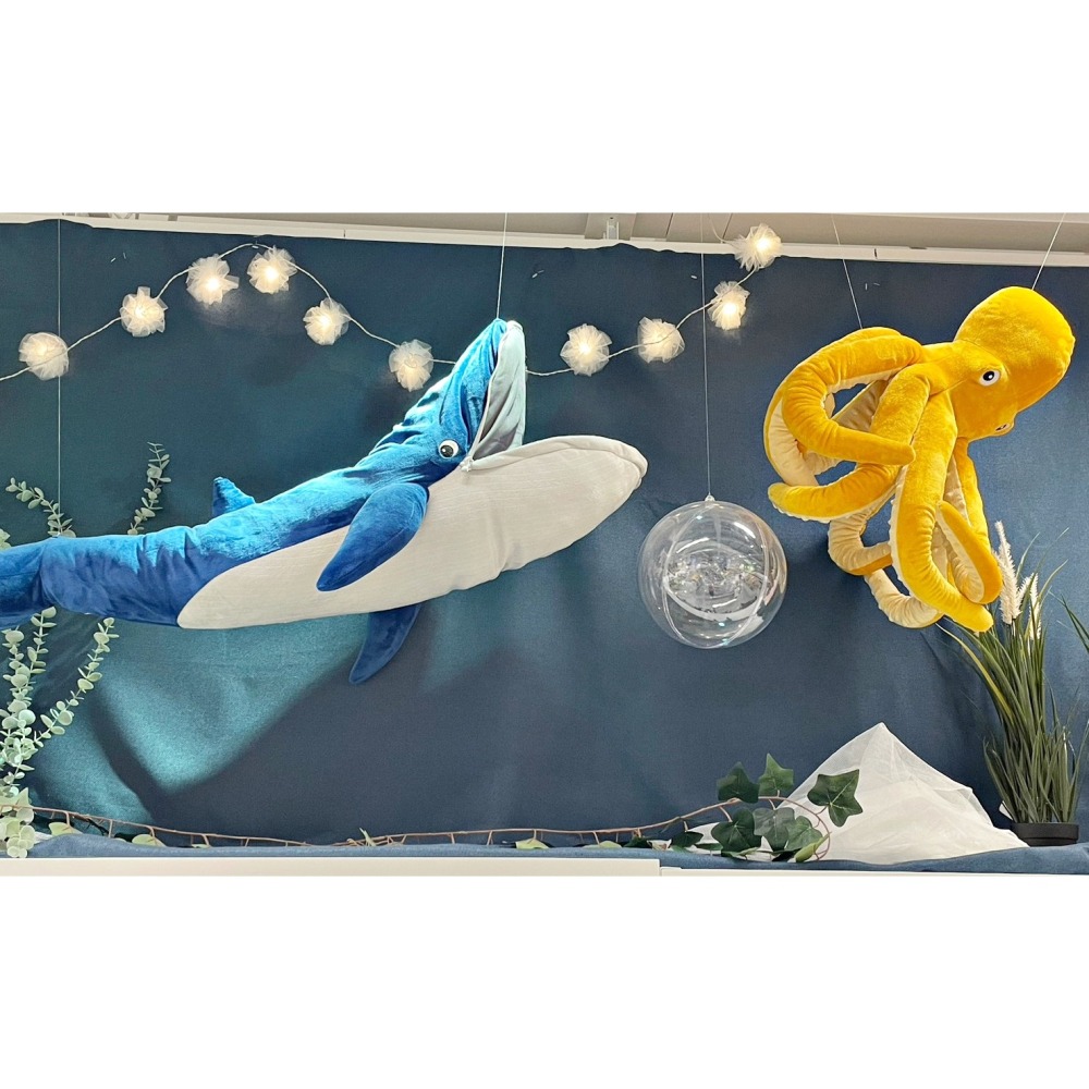 【竹代購】IKEA 宜家家居 海洋系列 填充玩偶 海豚 章魚 藍鯨 烏龜 填充娃娃 絨毛娃娃 海洋生物 玩偶 填充玩具-細節圖6