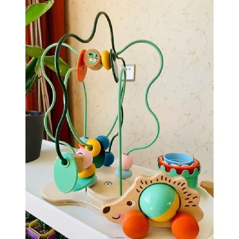 IKEA 代購 UPPSTA 積木杯 套環玩具 敲擊玩具 兒童玩具 安全無毒 學習玩具 幼兒學習 手拉車 益智 疊疊樂-細節圖8