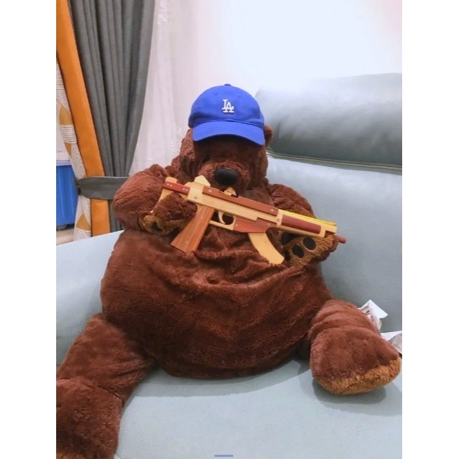 【竹代購】 IKEA宜家家居 DJUNGELSKOG 棕熊 填充玩具 填充娃娃 兒童玩具 絨毛娃娃 熊 明星商品 大熊-細節圖5