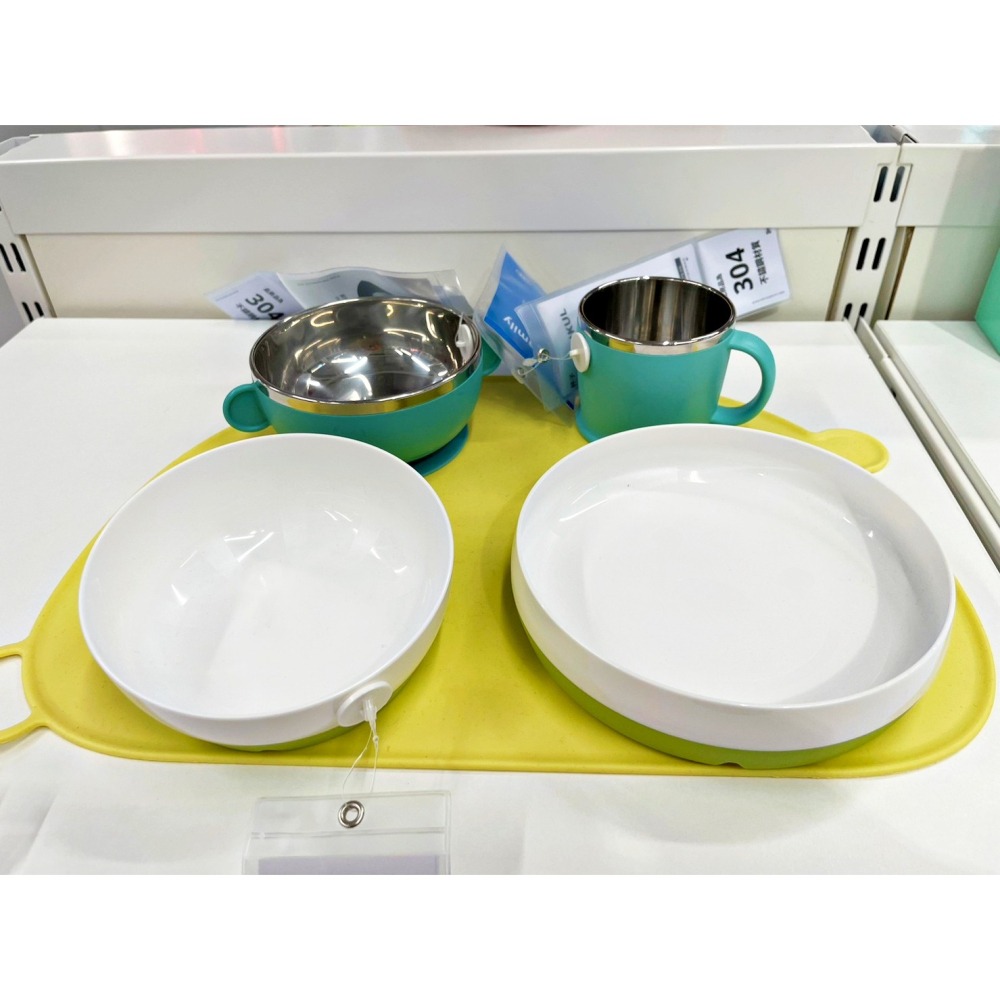 【竹代購】IKEA宜家家居 KANONKUL 兒童餐具 餐墊 可愛造型 馬卡龍色餐具 兒童碗 兒童杯 兒童盤 餐具-細節圖5