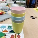 IKEA 代購 KALAS 兒童餐具 環保餐具 學習餐具 水杯 杯子 盤 碗 刀叉 湯匙 馬卡龍色  寶寶餐具 餐具-規格圖11