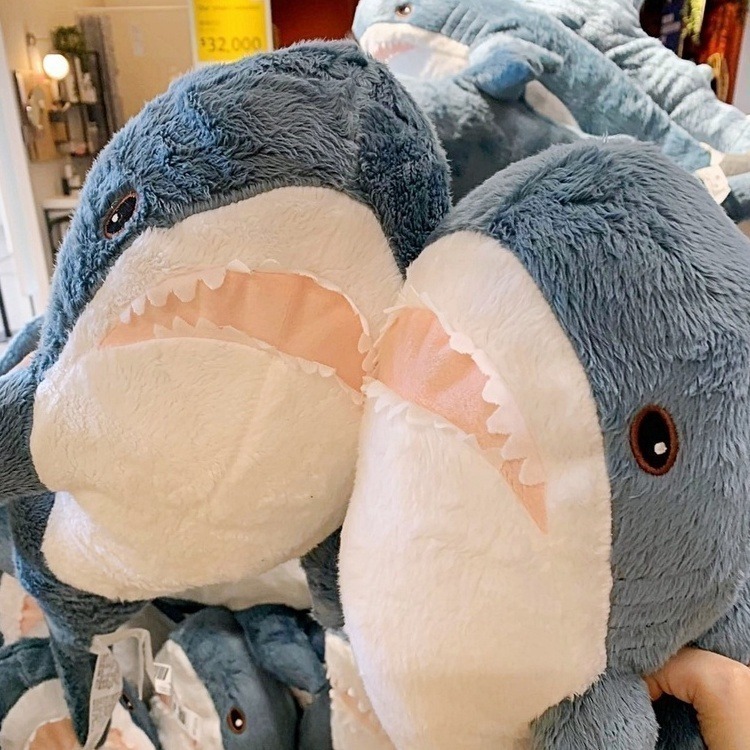 IKEA 代購 BLÅHAJ 鯊魚寶寶 ikea鯊魚 鯊鯊 鯊魚抱枕 小鯊鯊 鯊魚 抱枕 玩偶 鯊魚娃娃 小鯊魚 填充-細節圖3