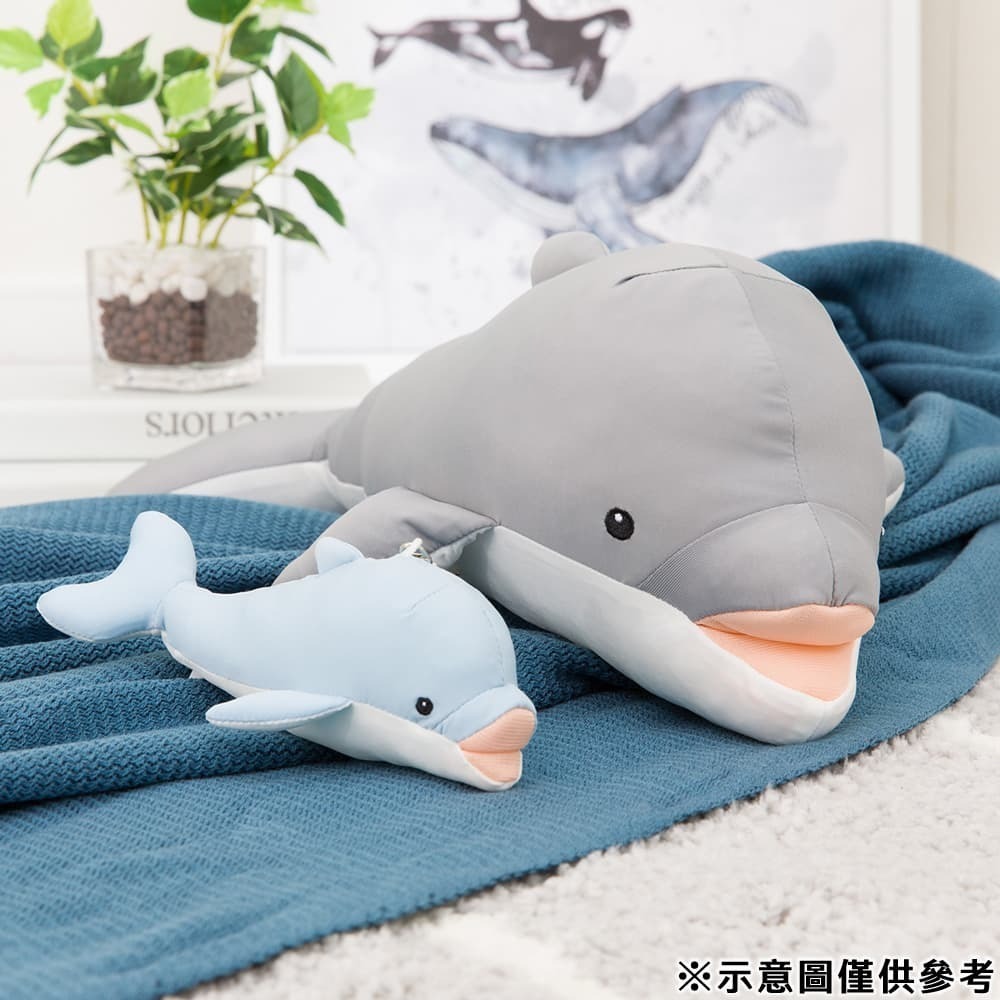 nitori 宜得利家居 代購 涼感抱枕 鯊魚 烏龜 鯨魚 獨角獸 恐龍 蛇鰻 夏天必備 玩偶 枕頭 填充玩具-細節圖6