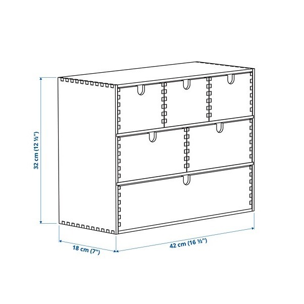 【竹代購】IKEA宜家家居 熱銷商品 CP值高 MOPPE迷你抽屜儲物盒 桌上型置物盒 木頭儲物盒 小物收納 文具收納-細節圖11