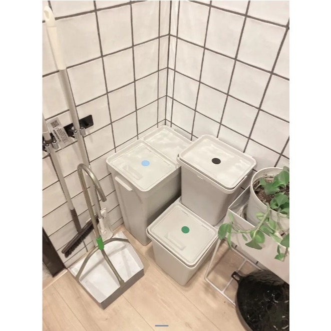 【竹代購】 IKEA宜家家居 HALLBAR 垃圾桶 3公升 10公升 22公升 回收桶 分類桶 收納桶 廢紙筒 多功能-細節圖2