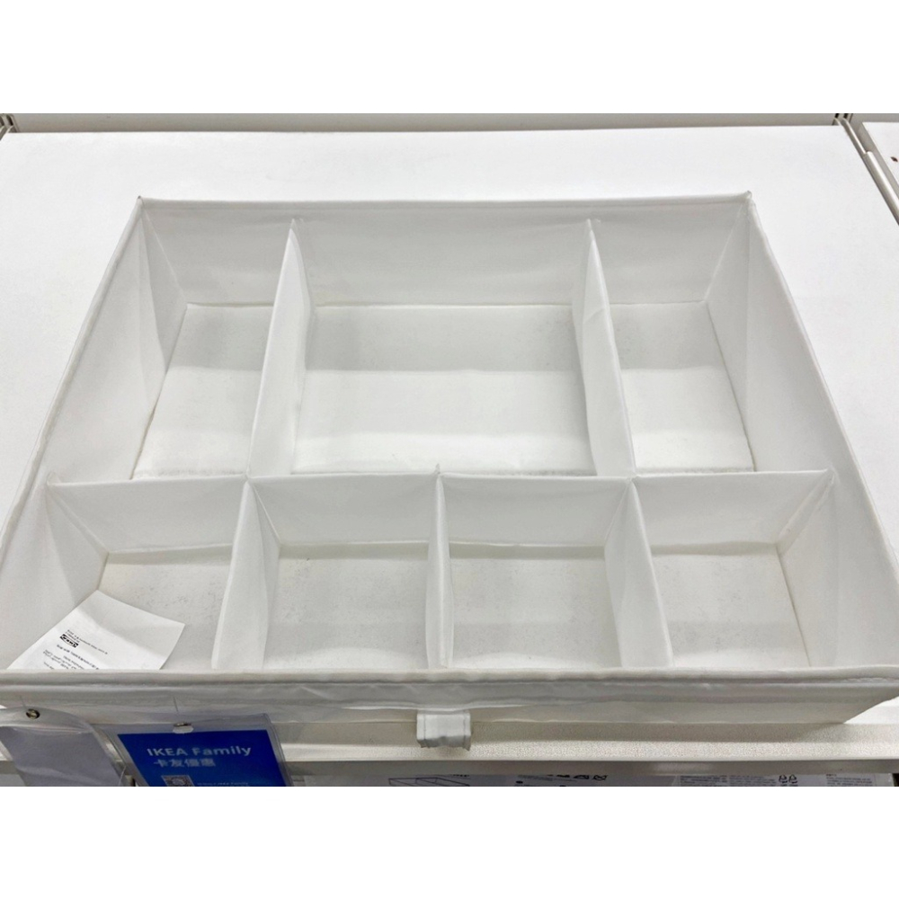 【竹代購】IKEA宜家家居 SKUBB分格收納盒 衣物分類格 衣物收納盒 內衣 內褲收納 襪子收納 收納格 衣櫃收納-細節圖4