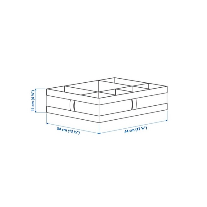 【竹代購】IKEA宜家家居 SKUBB分格收納盒 衣物分類格 衣物收納盒 內衣 內褲收納 襪子收納 收納格 衣櫃收納-細節圖9