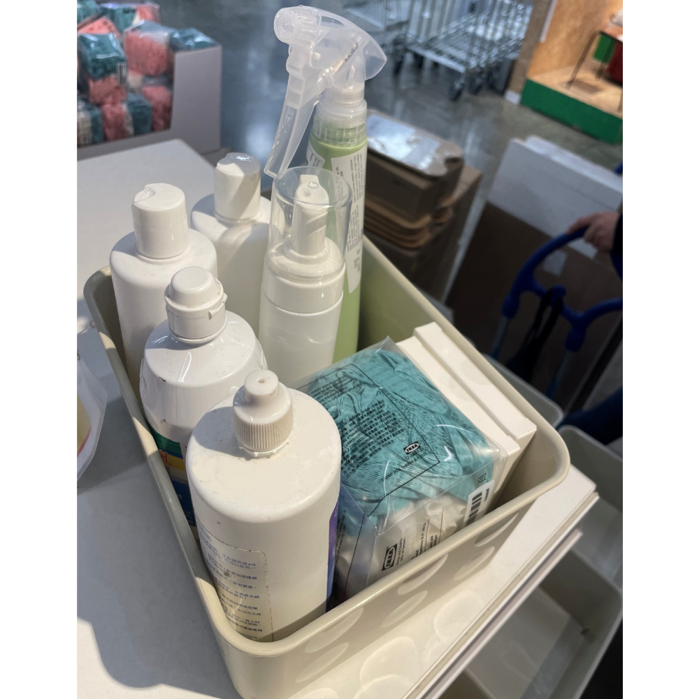 【竹代購】 IKEA宜家家居 NOJIG 收納盒 玩具收納盒 雜物收納盒 襪子 內褲 小物 文具 抽屜收納 推車分類格-細節圖7