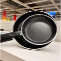【竹代購】 IKEA宜家家居 KAVALKAD 平底煎鍋 平底鍋 不沾鍋 鍋子 單柄鍋 湯鍋 泡麵鍋 附把手-規格圖11