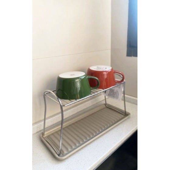 【竹代購】 IKEA宜家家居 碗盤瀝乾架 瀝水籃 馬克杯瀝水 瀝水架 碗盤架 蔬果瀝水架 馬克杯瀝水架 可伸縮 餐盤架-細節圖6
