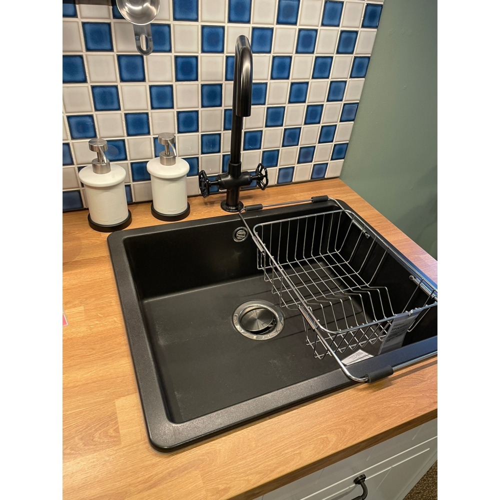 【竹代購】 IKEA宜家家居 碗盤瀝乾架 瀝水籃 馬克杯瀝水 瀝水架 碗盤架 蔬果瀝水架 馬克杯瀝水架 可伸縮 餐盤架-細節圖9