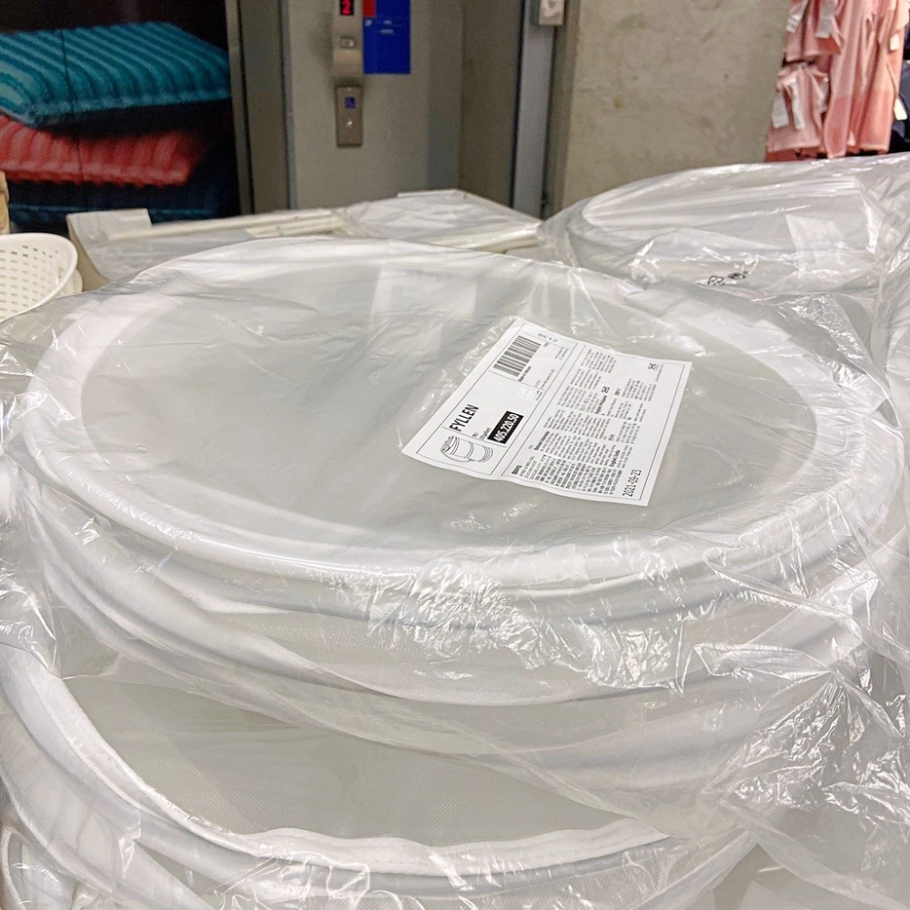 【竹代購】 IKEA宜家家居 TORKIS KYFFE SLIBB 洗衣籃 衣服收納籃 髒衣服丟放籃 貓砂盆 置物籃-細節圖11