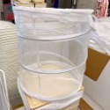 【竹代購】 IKEA宜家家居 TORKIS KYFFE SLIBB 洗衣籃 衣服收納籃 髒衣服丟放籃 貓砂盆 置物籃-規格圖11