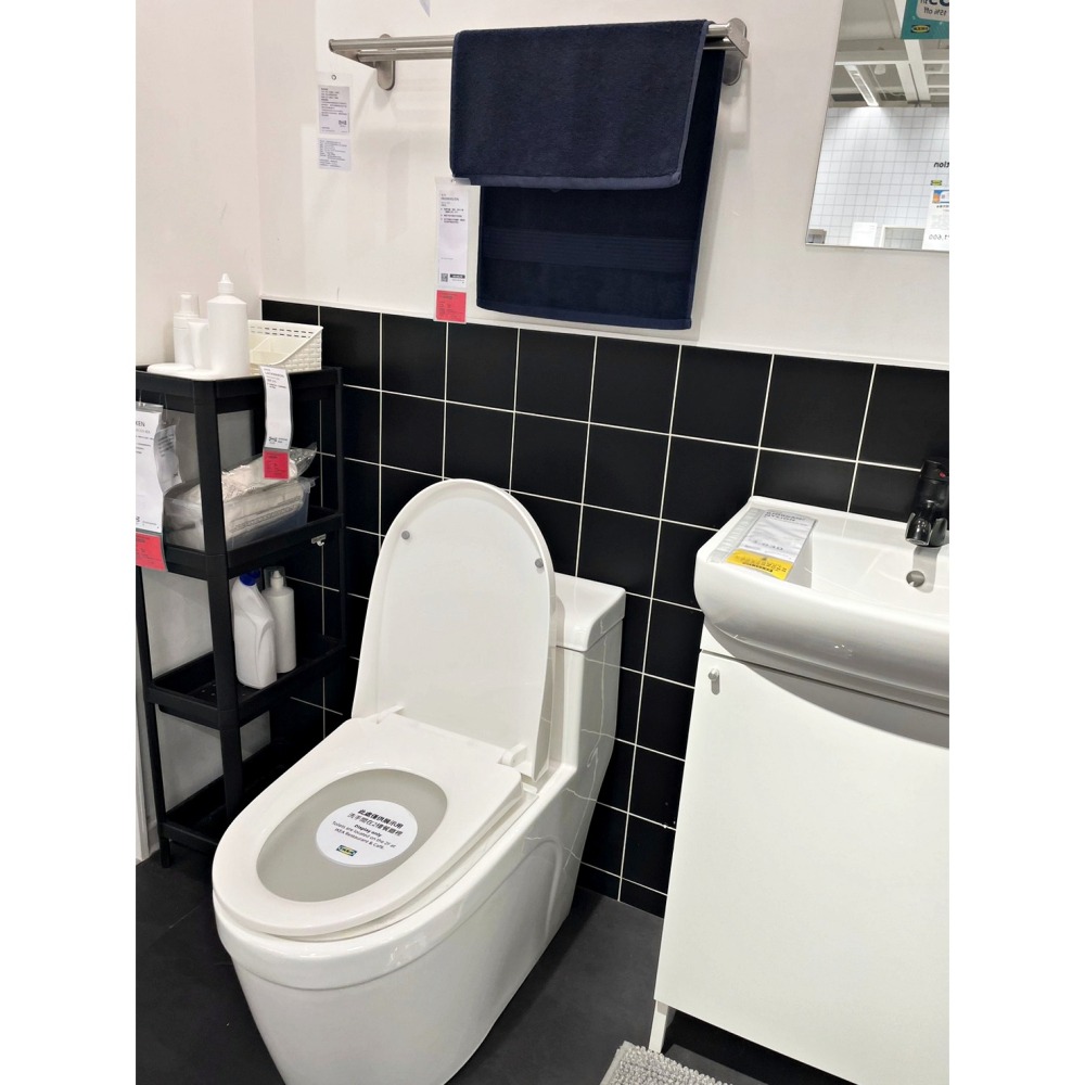 【竹代購】 IKEA宜家家居 熱銷商品 VESKEN 多功能層架 轉角層架 三層 四層 浴室多功能層架 移動式推車-細節圖6