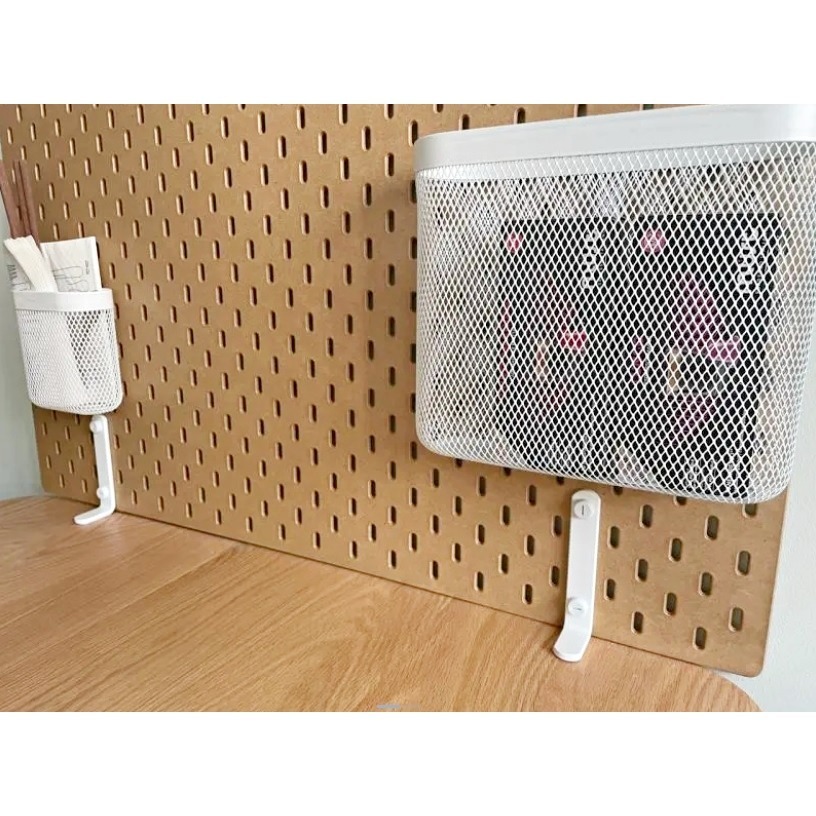 IKEA 代購 SKÅDIS 零件 掛件 衣櫃用連接配件 桌面連接器 配件 壁板 洞洞板 書桌 衣櫥 洞洞板配件 洞洞板-細節圖9