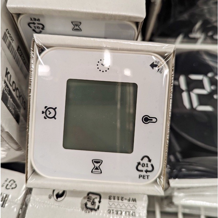 【竹代購】IKEA宜家家居 熱銷商品 CP值高 時鐘 鬧鐘 計時器 溫度計 溼度計 多功能時鐘 電子鐘 智能鬧鐘-細節圖5