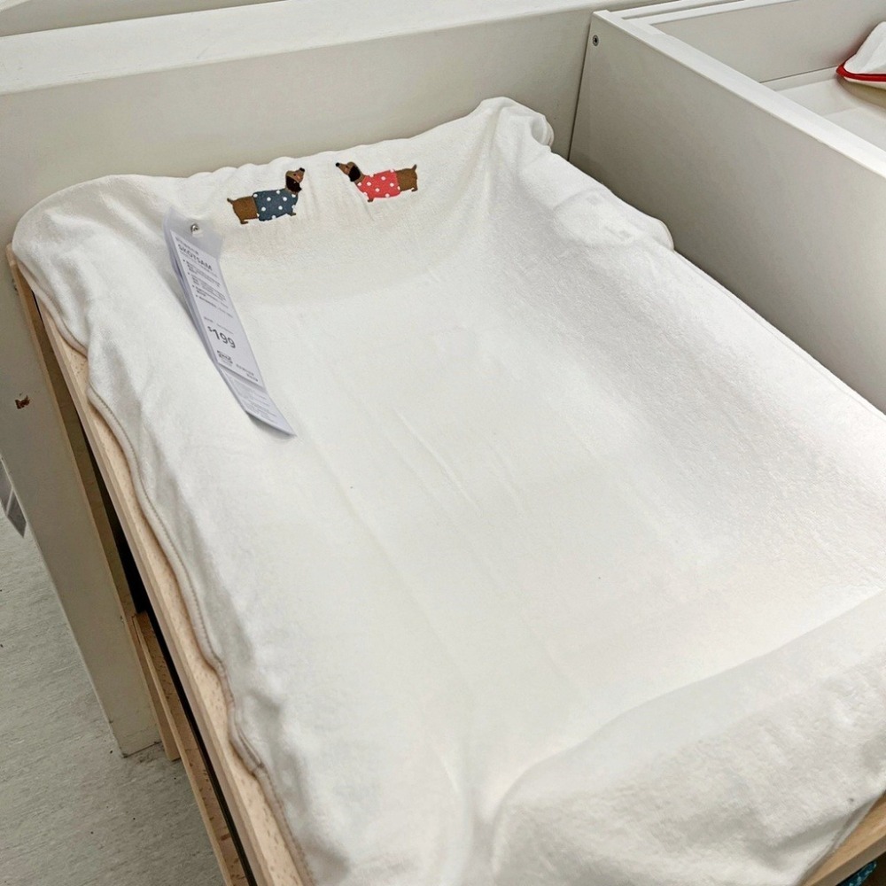 IKEA 代購 SKÖTSAM VÄDRA 嬰兒用品 護墊用布套 布套 嬰兒布套 護墊 尿布墊 墊 隔尿墊 防尿墊 尿布-細節圖6